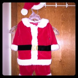 Baby boy Santa suit size 12 months